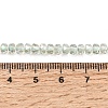 Electroplate Glass Beads Strands GLAA-Q105-03-03-4