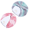4 Skeins 2 Colors Segment Dyed Mohair Yarn OCOR-CY0002-51A-6