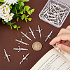 30Pcs Tibetan Style Alloy Connector Charms TIBEP-UN0001-09-4