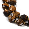 Natural Tiger Eye Beads Strands G-C116-A14-01-3