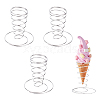 304 Stainless Steel Food Cone Diplay Stand DJEW-WH0018-21-1