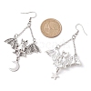 Alloy Pendants Earrings EJEW-TA00423-3