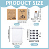 36Pcs Column Glass Cork Glass Empty Wishing Bottles CON-PH0003-49-2