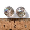 AB Color Plated Glass Beads EGLA-P059-02B-AB02-4