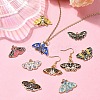 10Pcs 10 Styles Alloy Enamel Pendants FIND-YW0004-76-6