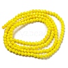 Opaque Glass Beads Stands EGLA-A035-P3mm-D04-4