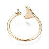 Brass Peg Bails Cuff Finger Ring Settings LS-KK-S354-288-NF-2
