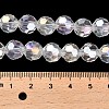 Transparent Glass Beads X-EGLA-A035-T10mm-B19-4