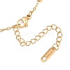 304 Stainless Steel Link Chain Anklet for Women WG34D3C-02-3