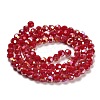 Opaque Glass Beads Stands LS-EGLA-A035-P6mm-B16-2