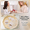 Microfiber Jewelry Flap Pouches ABAG-WH0032-121A-5