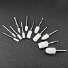 60Pcs 12 Style Multifunctional Cone & Column Head Wool Felt Polishing Bits FIND-FH0005-20-5