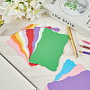 50Pcs 10 Colors DIY Paper Blank Greeting Cards AJEW-CP0010-26A-4