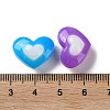 Two Tone Opaque Acrylic Beads X-SACR-I005-05C-3