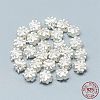 925 Sterling Silver Beads STER-T002-75S-3