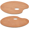 Oval Wood Color Palette AJEW-WH20098-001-7