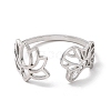 Non-Tarnish 304 Stainless Steel Open Cuff Rings RJEW-Q808-03A-P-2