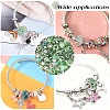 100Pcs Printed Transparent Resin European Beads RESI-PA0001-18A-5