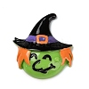 Monster with Witch Hat Halloween Opaque Resin Decoden Cabochons RESI-R446-01T-1