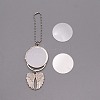 Alloy Pendant Decoration Cabochon Settings AJEW-WH0251-46-1