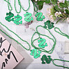 Plastic Dollar Sign Big Pendant Ball Chain Necklaces NJEW-WH0021-81B-5