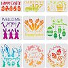 PET Hollow out Drawing Painting Stencils Sets DIY-WH0172-320-1