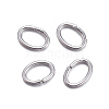 Tarnish Resistant 304 Stainless Steel Open Jump Rings A-STAS-F221-40P-I-2