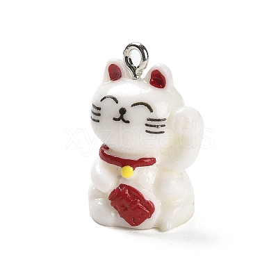 Opaque Resin Pendants RESI-M036-04-1