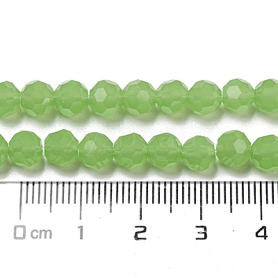 Imitation Jade Glass Beads Stands EGLA-A035-J6mm-D01-1
