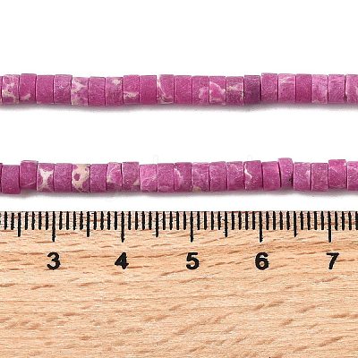 Dyed Synthetic Imperial Jasper Beads Strands G-Z089-A03-M-1