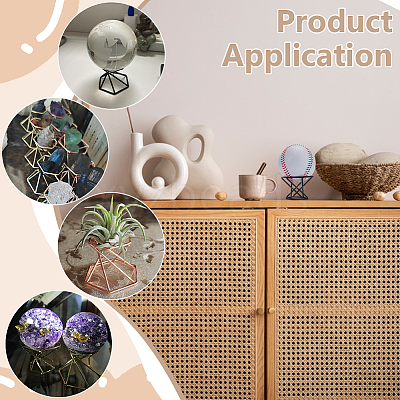 Iron Crystal Ball Holders ODIS-WH0030-150-1