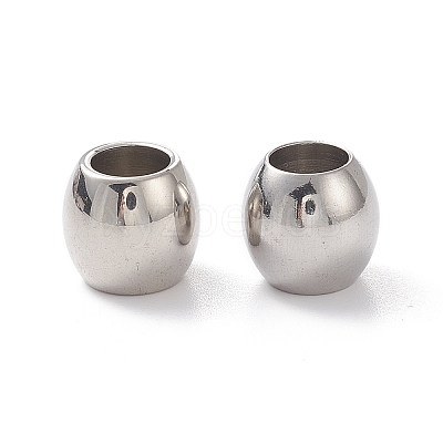 Tarnish Resistant 304 Stainless Steel Beads STAS-E034-2-1