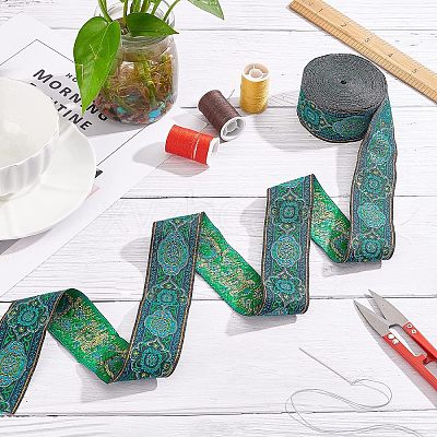 Polyester Grosgrain Ribbon OCOR-WH0063-23-1