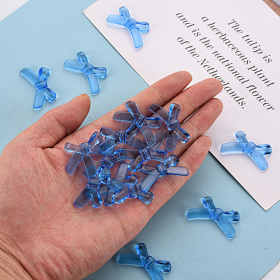 Transparent Acrylic Beads X-TACR-S154-55B-940-1