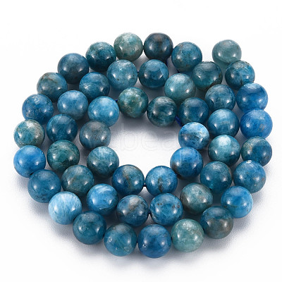 Natural Apatite Beads Strands G-R462-050C-A-1
