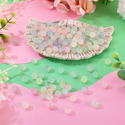 160Pcs 8 Colors Glass Imitation Gemstone Beads GLAA-TA0004-38-1