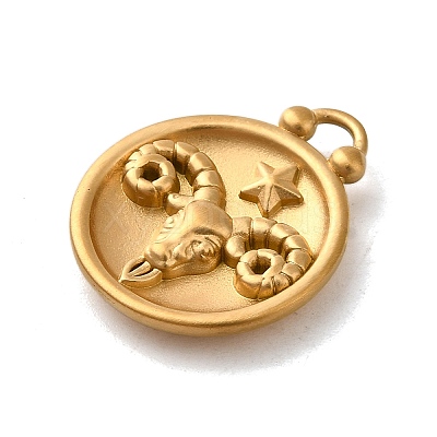 304 Stainless Steel Pendants STAS-L022-306MG-M-1