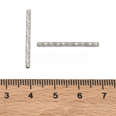 304 Stainless Steel Tube Beads STAS-Z192-07P-06-1