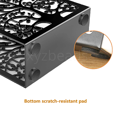 Iron Napkin Holder DJEW-WH0020-003-1