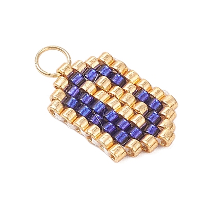 Handmade MIYUKI Seed Beads PALLOY-MZ00867-03-1