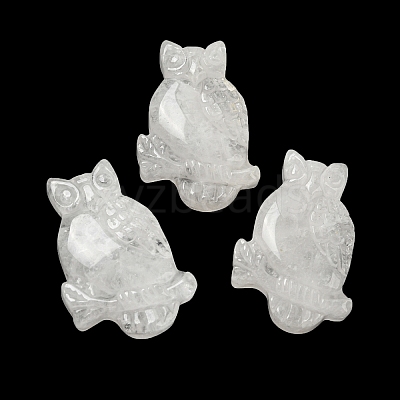 Natural Quartz Crystal Pendants G-M417-08H-1