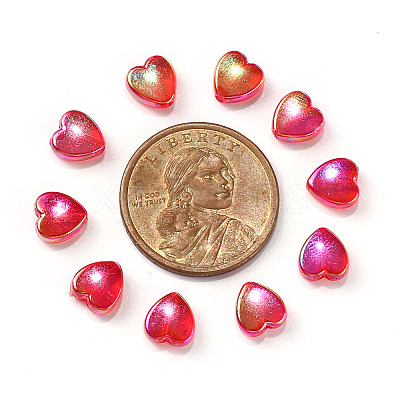 100Pcs Eco-Friendly Transparent Acrylic Beads TACR-YW0001-07A-1