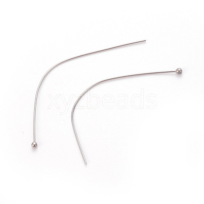 Tarnish Resistant 304 Stainless Steel Ball Head Pins STAS-E452-01P-A-1