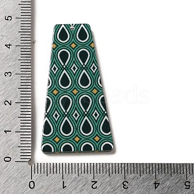 Printed Acrylic Pendants X-TACR-F007-03F-1