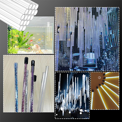 Acrylic Round Tube OACR-WH0056-007A-1