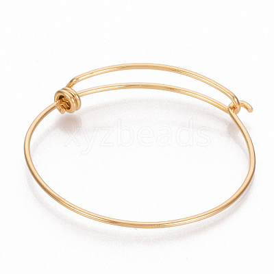 Adjustable 304 Stainless Steel Expandable Bangle Making LS-STAS-S079-03B-1