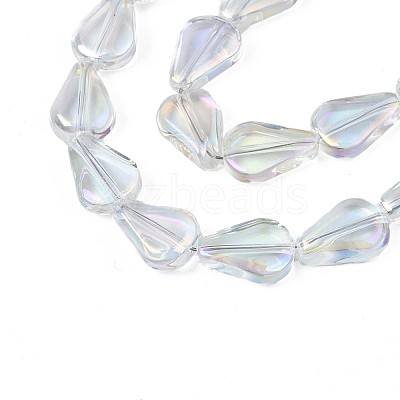 Electroplate Glass Beads Strands EGLA-S188-15-B04-1