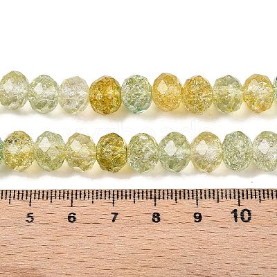 Transparent Glass Beads Strands GLAA-T023-8mm-A12-1