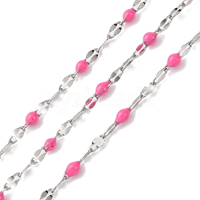 304 Stainless Steel Dapped Chains CHS-F002-A06-P-1