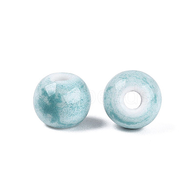 Vintage Handmade Porcelain Beads PORC-Q006-13A-24-1